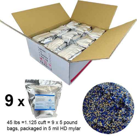 DI Resin Mixed Bed Color Changing Bulk Media 9 x 5