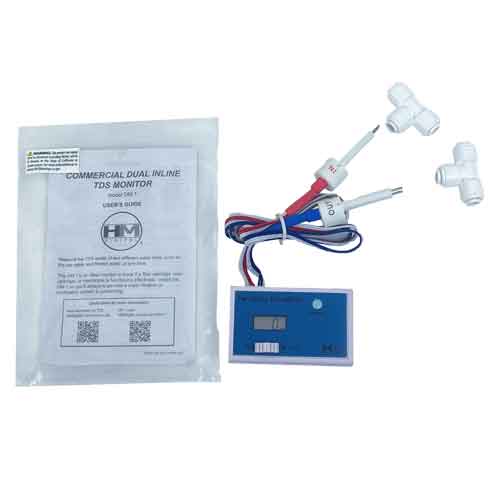 DM-1 In-Line Dual TDS Meter – AirWaterIce.com