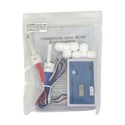 DM-1 In-Line Dual TDS Meter – AirWaterIce.com